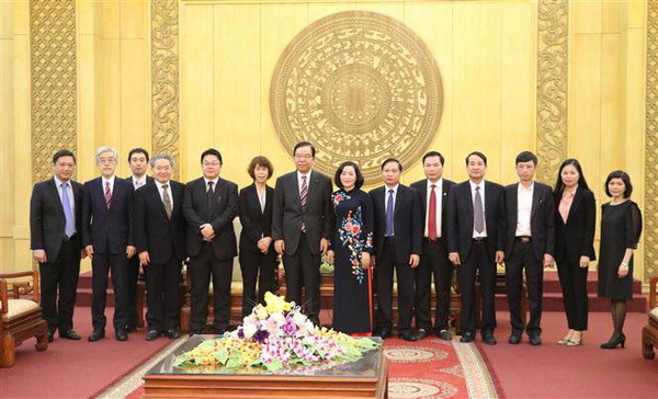 Đoàn Đại biểu Đảng Cộng sản Nhật Bản thăm làm việc tại Ninh Bình ảnh 1