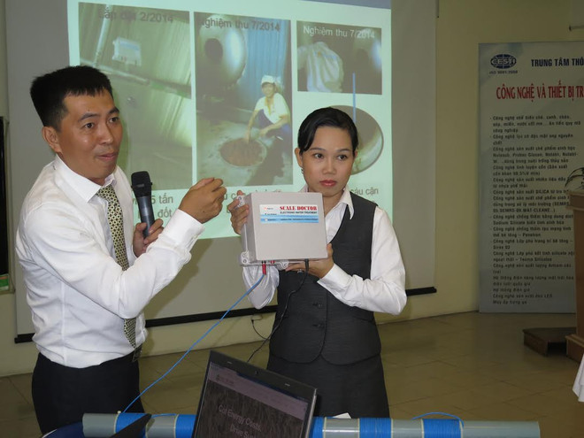 Ứng dụng chip vi điều khiển Việt vào giải pháp xử lý cáu cặn và rỉ sét ảnh 1