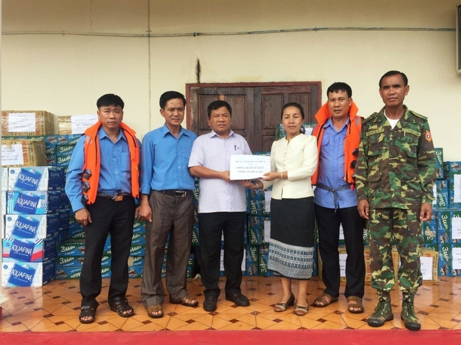 Quân khu 5 chỉ đạo các đơn vị tham gia khắc phục hậu quả vỡ đập ở Lào ảnh 2