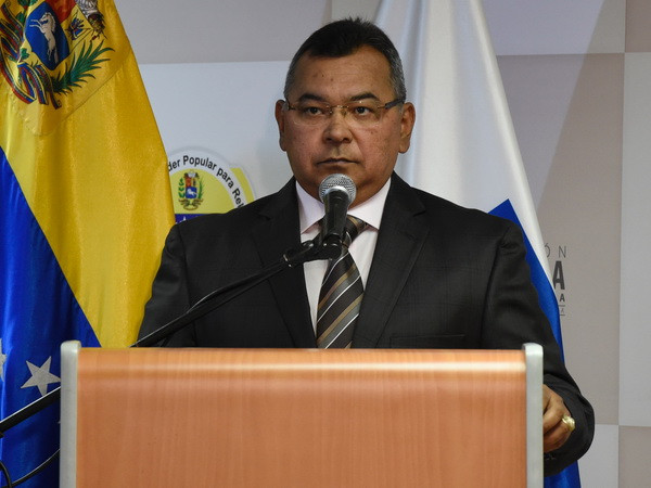 Bộ trưởng Nội vụ Venezuela Nestor Reverol. (Ảnh: AFP/TTXVN) Khai mạc Hội nghị Bộ trưởng Quốc phòng UNASUR lần 7 ở Venezuela ảnh 1