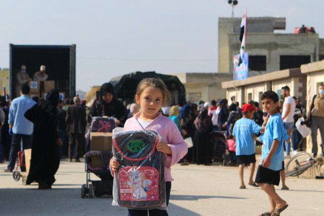 Giấc mơ đến trường của trẻ em tị nạn vùng chiến sự Syria ảnh 5