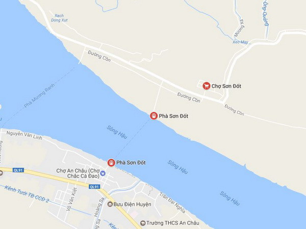 An Giang: Quẫn chí, thiếu phụ ôm con trai bị bại não nhảy phà tự tử ảnh 1