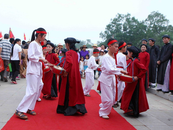 Hát Xoan sắp được ra khỏi tình trạng cần bảo vệ khẩn cấp ảnh 1