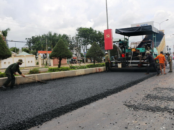 Bình Phước: Gấp rút hoàn thành Quốc lộ 14 đoạn qua Đồng Xoài ảnh 1