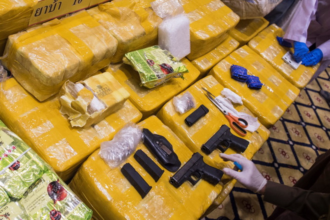 Cảnh sát Thái Lan thu giữ lượng ma túy trị giá 45 triệu USD ảnh 2