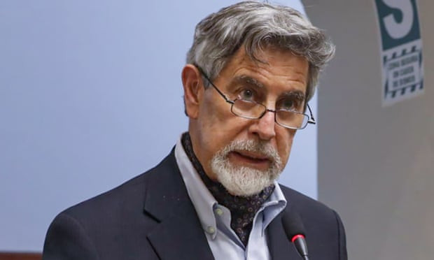 Ông Francisco Sagasti tuyên thệ nhậm chức Tổng thống lâm thời Peru ảnh 1