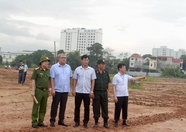 Vĩnh Phúc: Cưỡng chế GPMB thực hiện Dự án Công viên vui chơi giải trí ảnh 1