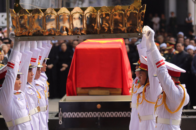 Cập nhật trực tiếp diễn biến Lễ quốc tang nguyên Tổng bí thư Đỗ Mười ảnh 25