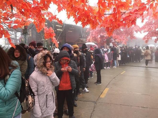 Sa Pa đón trên 65.000 lượt du khách trong kỳ nghỉ Tết Dương lịch ảnh 1