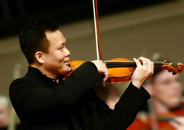 Nghệ sỹ violin Vũ Việt Chương. (Nguồn: thethaovanhoa) Bốn nghệ sỹ khách mời của Hoa Kỳ trình diễn hòa nhạc ở Việt Nam ảnh 1