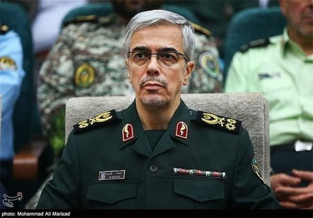 Tham mưu trưởng Các lực lượng vũ trang Iran, Thiếu tướng Mohammad Bagheri. (Nguồn: mehrnews) Iran cảnh báo đóng cửa eo biển Hormuz nếu căng thẳng gia tăng ảnh 1