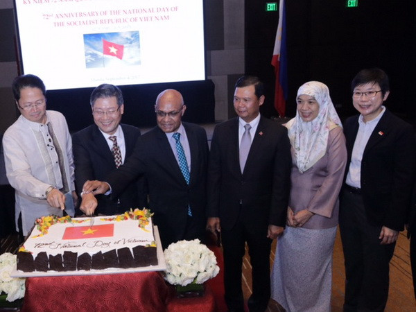 Long trọng tổ chức kỷ niệm 72 năm Quốc khánh tại Philippines ảnh 1