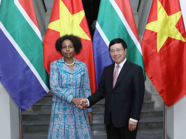 Việt Nam-Nam Phi quyết tâm đưa kim ngạch thương mại lên mức 2 tỷ USD ảnh 1