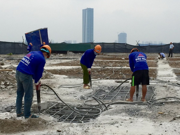 Lần thứ ba số nhà 8B Lê Trực phá dỡ không theo đúng cam kết ảnh 1