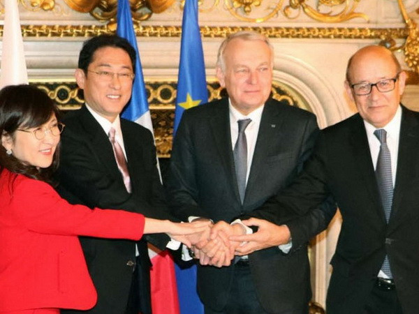 Nhật-Pháp nhất trí khởi động đàm phán hiệp định hợp tác quốc phòng ảnh 1