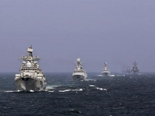 Trung Quốc và Nga lần đầu tập trận chung trên Địa Trung Hải ảnh 1