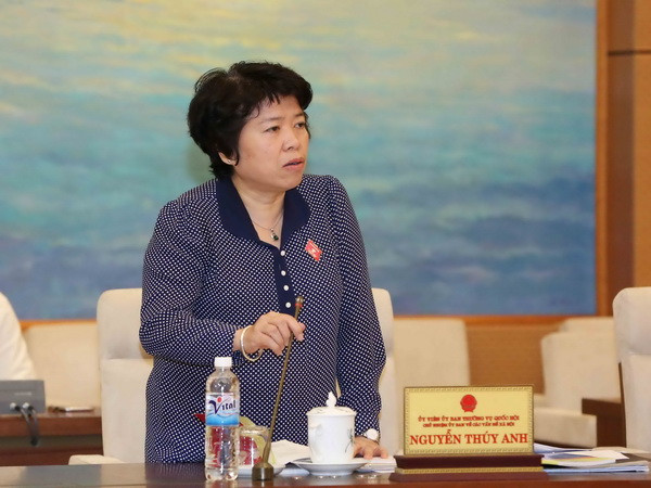 Bà Nguyễn Thúy Anh được bầu làm Chủ nhiệm Ủy ban về các vấn đề xã hội ảnh 1