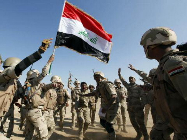 Quân Chính phủ Iraq. (Nguồn: AP) Mỹ và Iraq thảo luận về an ninh và chống khủng bố ảnh 1