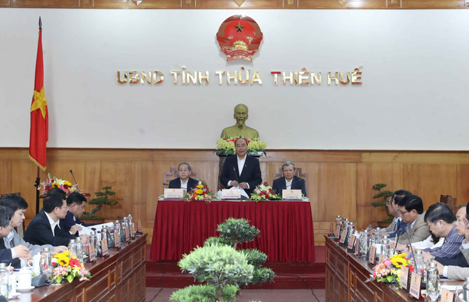 Thủ tướng: TT-Huế cần phát triển toàn diện hơn trong thời gian tới ảnh 1