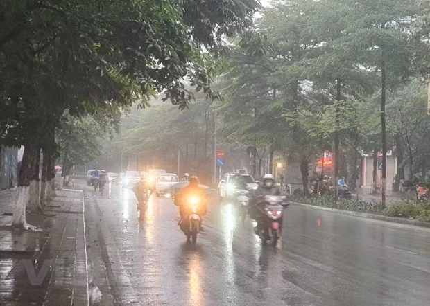 Từ ngày 20/8, mưa ở khu vực Bắc Bộ có chiều hướng giảm dần ảnh 2