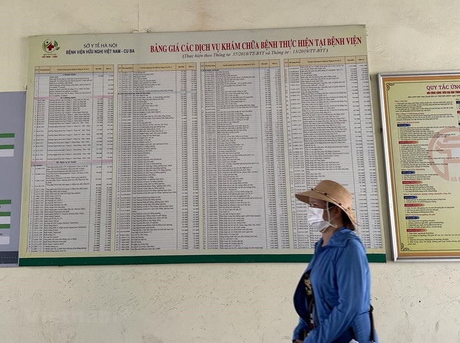Bệnh viện công khai, minh bạch giá dịch vụ khám chữa bệnh theo yêu cầu ảnh 1