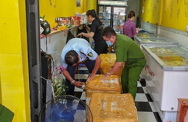 Cần Thơ phát hiện gần 300kg thực phẩm đông lạnh không rõ nguồn gốc ảnh 1