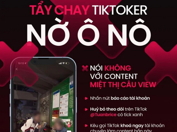 TP.HCM: Phạt chủ tài khoản TikTok "Nờ Ô Nô" 7,5 triệu đồng ảnh 1