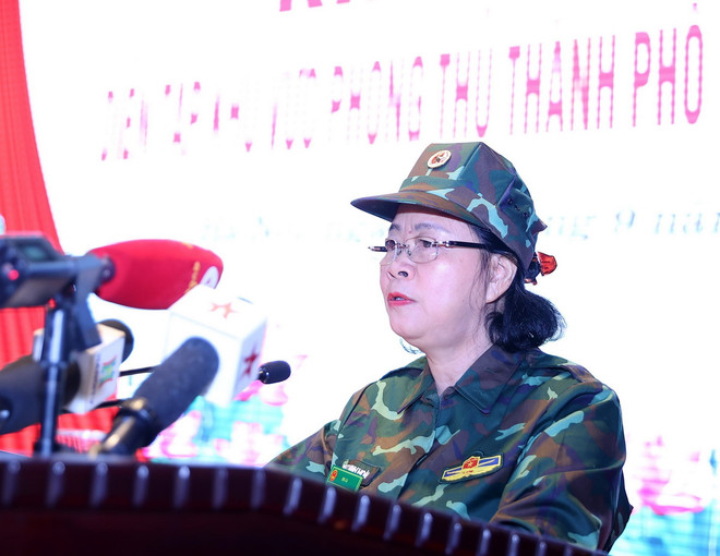 ttxvn_ba Bui thi Minh Hoai -khu vuc phong thu.jpg