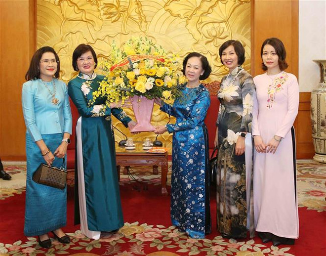 Thúc đẩy hoạt động của Nhóm Phụ nữ cộng đồng ASEAN ảnh 1