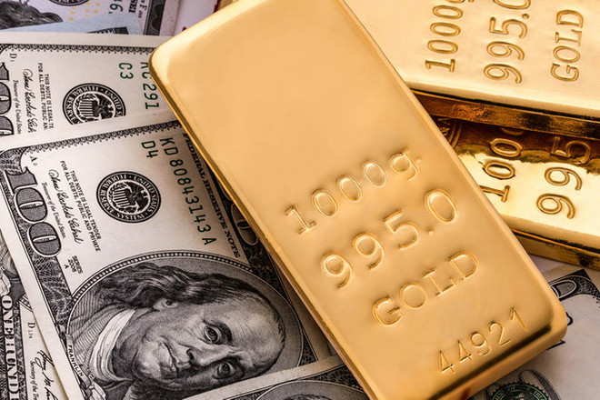 Giá vàng thế giới giảm do đồng USD tăng giá so với đồng euro ảnh 1