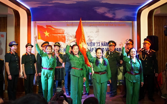 Kỷ niệm 73 năm Ngày thành lập Quân đội Nhân dân Việt Nam tại Đức ảnh 2