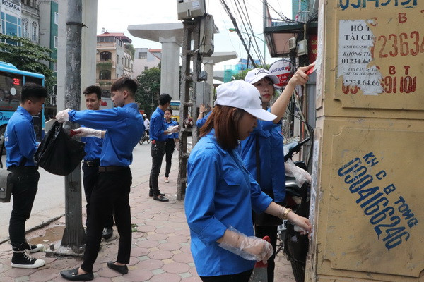 Tuổi trẻ Thủ đô ra quân tình nguyện Hè và tiếp sức mùa thi năm 2018 ảnh 2