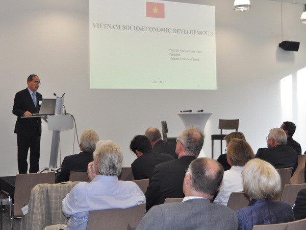 Chính khách Đức hoan nghênh bài phát biểu của ông Nguyễn Thiện Nhân ảnh 1