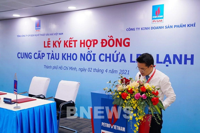 PV GAS-PTSC ký Hợp đồng cung cấp tàu kho nổi chứa LPG lạnh ở phía Bắc ảnh 2
