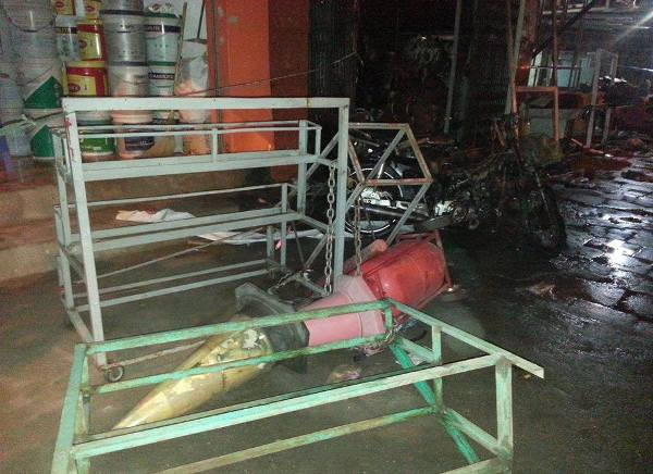 Cháy cửa hàng kinh doanh thiết bị... phòng cháy chữa cháy ở Hà Đông ảnh 2