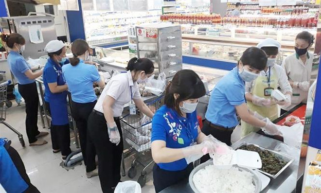 Doanh nghiệp chung tay cung cấp hơn 30.000 suất ăn cho các khu cách ly ảnh 1