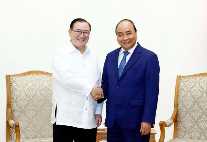 Thủ tướng Nguyễn Xuân Phúc tiếp Bộ trưởng Ngoại giao Philippines ảnh 1