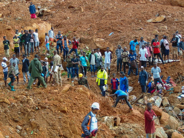 Hơn 300 người thiệt mạng trong một vụ lở đất tại Sierra Leone ảnh 1