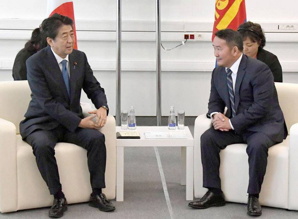Lãnh đạo Nhật Bản và Mông Cổ hội đàm về vấn đề Triều Tiên ảnh 1