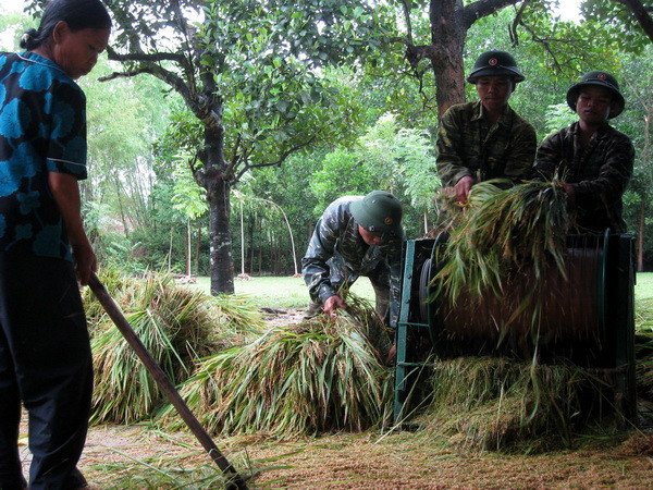 Lực lượng vũ trang Quảng Ngãi chung tay xóa đói, giảm nghèo ảnh 1
