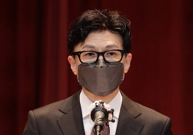 Bộ trưởng Tư pháp Han Dong-hoon. (Nguồn: Yonhap) Hàn Quốc lập nhóm điều tra chuyên về tội phạm tài chính-chứng khoán ảnh 1