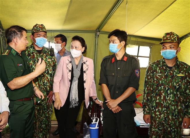 Chủ tịch Quốc hội làm việc với Ban chỉ đạo công tác bầu cử Kiên Giang ảnh 2