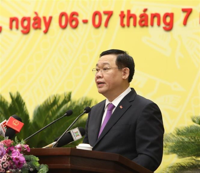 Khai mạc Kỳ họp thứ 15 Hội đồng Nhân dân thành phố Hà Nội ảnh 4