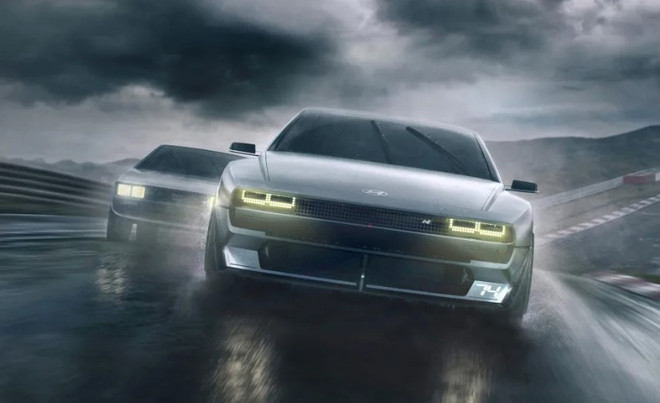 Hai mẫu xe thử nghiệm mới được Hyundai công bố đều mang màu sắc của tương lai Huyndai nhắm tới thị trường xe sang với các mẫu xe điện bắt mắt ảnh 2
