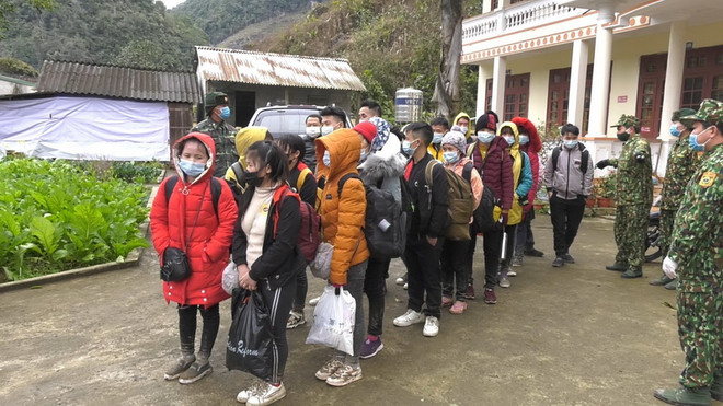 Phát hiện 35 đối tượng lợi dụng thời tiết giá rét vượt biên trái phép ảnh 1