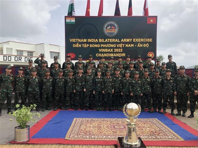 Bế mạc Diễn tập song phương Việt Nam-Ấn Độ về gìn giữ hòa bình ảnh 1