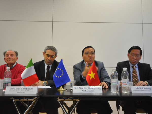 Tăng cường thúc đẩy hợp tác kinh tế giữa Việt Nam và Italy ảnh 1