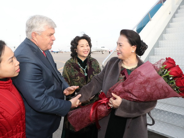 Chủ tịch Quốc hội Nguyễn Thị Kim Ngân bắt đầu thăm Kazakhstan ảnh 3
