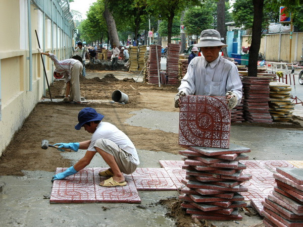 Kiểm điểm trách nhiệm thi công vỉa hè đoạn Kim Liên-Ô Chợ Dừa ảnh 1