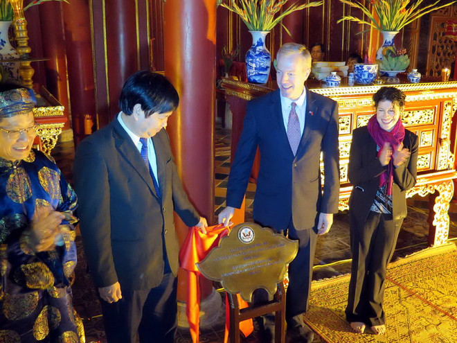 Hoa Kỳ tài trợ 700.000 USD bảo tồn, tu bổ di tích Đại Nội Huế ảnh 2